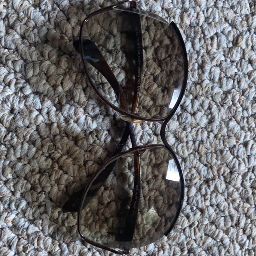Alexander McQueen Authentic Brown Sunglasses